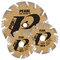 Pearl P5 SDGS Super Premium Turbo Blade 7 in. 5/8 in.-DKO-7/8 in. DIA07SDGS - alternate 3